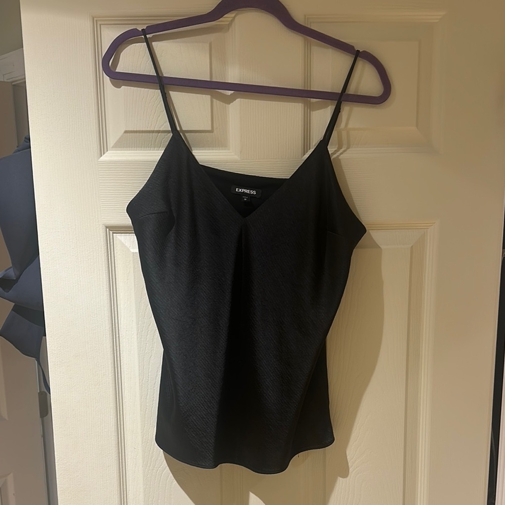 Express Black Camisole with adjustable Spaghetti Straps